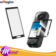 aMagisn HD Tempered Glass Screen & Lens Protector for Insta360 X5 X4 Camera