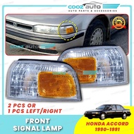 Honda Accord SM4 1990 - 1991 Front Signal Lamp Parking Light Side Signal Light Amber