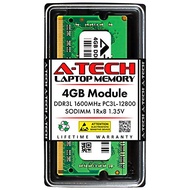 A-Tech 4GB RAM Replacement for Kingston ACR16D3LS1KFG/4G AGE | DDR3/DDR3L 1600MHz PC3L-12800 1Rx8 1.