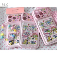 Pink Dudu Sticker Pituo Magezi Shock-Resistant Case Suitable For iPhone 17 16 15 14 Pro Max i15 i16 