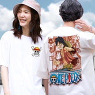 ANIME 0ne Piece Oversized Roundneck Mens T shirt Tops MEN WOMEN tshirt top