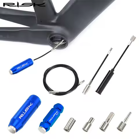 RISK Bicycle Frame Internal Cable Routing Tool MTB Mountain Road Bike Carbon Fiber Frame Cable Guide