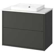 HAVBÄCK / ORRSJÖN Wash-stnd w drawers/wash-basin 82x49x71 cm