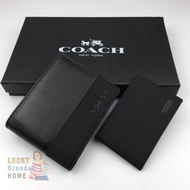 Coach WALLET CAMDEN LEATHER Compass ID WALLET 74634 COACH Star Seller
