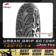 Motor parts ♘TAYAR MOTORSIKAL SWALLOW SC109 URBAN GRIP TUBELESS TYRE 350,60,70,80,90,100,110,120,130