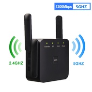 ❀﹍✉ 5G Wireless WiFi Repeater Wi Fi Booster 2.4G 5Ghz Wi-Fi Amplifier 300Mbps 1200 Mbps 5 ghz Signal WiFi Long Range Extender
