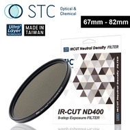 [STC] IR-CUT ND400 (9-stop) Zero Color Polarizer 67mm-82mm