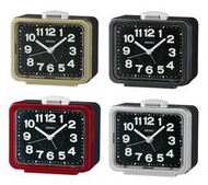 【神梭鐘錶】SEIKO CLOCK 型號 : QHK062 QHK028 精工滑動式靜音秒針夜光大鈴聲方鬧鐘