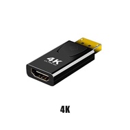 4K Converter DisplayPort DP To HDMI Female Macbook Windows / Konverter DP Male to HDMI Female