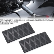 Motorcycle Handlebar Cover For DUCATI PANIGALE V4/S V4SP SP2 V2 899 959 1199 1299 1299S Grip Rubber 