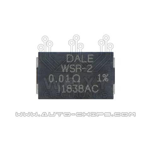 DALE WSR-2 0.01R resistor use for automotives ECU