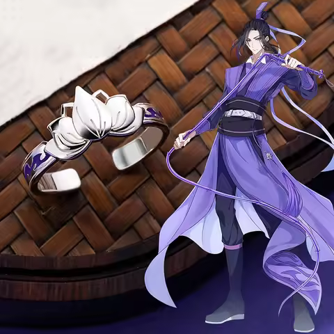 Mo Dao Zu Shi Jiang Cheng Cosplay prop Accessories Wei Wu Xian Ghost flute Chen qing Ling Ring Neckl