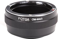 Fotga Lens Adapter for Olympus OM Mount Lens to Micro Four Thirds M4/3 MFT Mount Camera Olympus Pen-F E-PL1/2 E-PL7/8/9/10 OM-D E-M5 E-M10 Mark II III Panasonic Lumix GH1 GH2 GH3 GH4 GH5 GH5s