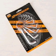 L Key Set 9 Sizes / Hex Key Wrench Hand Tools L Key Tools