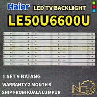 LE50U6600U HAIER LED TV BACKLIGHT NEW BARU LE50U6600 50U6600U 50U6600
