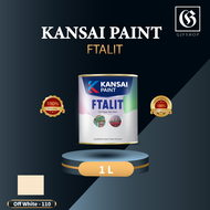 Cat Minyak Besi Kayu Ftalit Kansai Paint 110 Off White 1kg