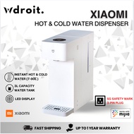 Xiaomi Mijia Smart Water Dispenser 3s Instant Heat Hot and Cold Desktop Electric Water Kettle Heating 3L Capacity