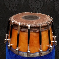 Indian Music Instrument Mridangam - 24 inches - Kuchi Mootu- Superior Tonal Quality Musical Instrume