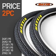 【COD】2pcs MAXXIS 26 Bicycle Tire 26*2.1 27.5*1.95 60TPI MTB Mountain Bike Tires 26*1.95 27.5*2.1 29*2.1 Bike Tyre