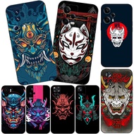Phone Case For Xiaomi Redmi 12 5G Note 12 PRO Plus 5G 12S 4G Japanese oni mask