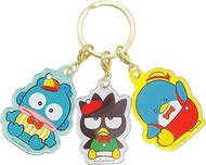 Tees Factory Sanrio Characters 3 Charm Key Chain C H4.8 x W3.4 x D 0.3 cm SR-5546111SC