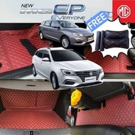 MG-EPพรมหนังปูพื้น 6D -7D🔥 สั่งตัดตรงุร่น - ตรงปี เต็มห้องโดยสาร แจ้งรายละเอียด ปีรถผ่าน INBOX จัดส่