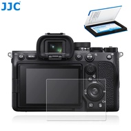 JJC Screen Protector Tempered Glass LCD Screen Cover for Sony a7 IV a7IV a7m4 ZV-E10 II a7CR a7CII a