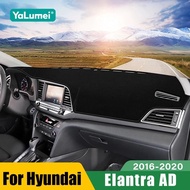 For Hyundai Elantra AD 2016 2017 2018 2019 2020 Car Dashboard Sun Shade Cover Instrument Desk Non-sl