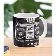 NO MUSIC, NO LIFE COFFEE MUGS