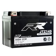 แบตมอเตอร์ไซค์ บิ๊กไบค์ RR JTZ14S 12V HondaXadv 750 Vtx 700 Nc700 Nc750x Ctx1300 vf