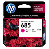 HP 685 Black / Cyan / Yellow / Magenta / Combo Pack Ink Cartridges
