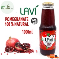 [Lavi] 100% Pomegranate Juice 100% Natural Juice 1Litre  (No Added Sugar)