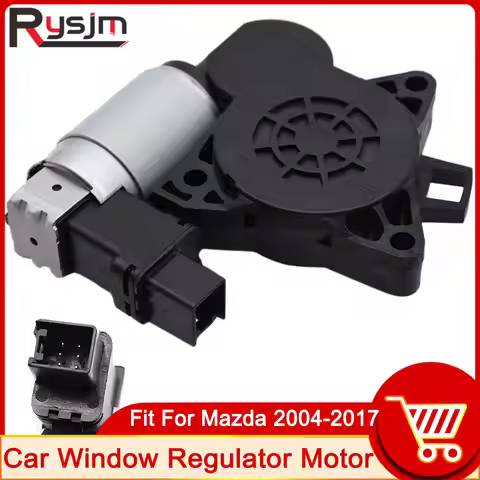 AD 1pc Left Driver Side Right Passenger Side Power Window Regulator Electric Lift Motor For Mazda 3
