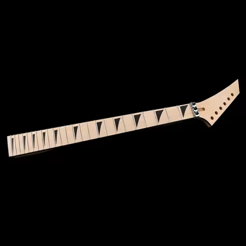 Unfinished Electric Guitar Neck Maples Body 24 Fret Guitar Neck Replacement Guitar DIY Maples Finger