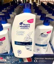 Costco好市多 HEAD&amp;SHOULDERS 海倫仙度絲抗屑洗髮乳 1L  洗髮精 歐洲進口升級配方