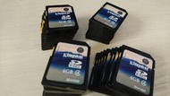 【二手品】4G，8G SD記憶卡(10片/組)