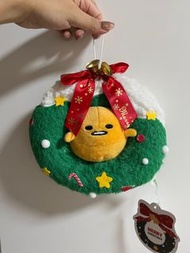 自行裝飾Christmas Gudetama蛋黃哥聖誕花環裝飾