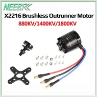 SUNNYSKY  2216 Outrunner Motor X2216 880KV 1400KV 1800KV II 2-4S Brushless Motor For RC Drone 400-80