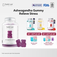 【Official】Unichi  Nutrition Ashwagandha Teddi Lab Gummy，For Sleeping Problem，Sleep Well，lmprove Slee