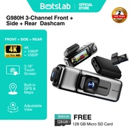JYK Botslab G980H 3-Channels 3K + 4x 1080P Front + Rear + Sides Dashcam Camera