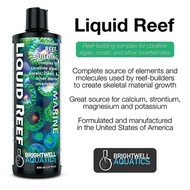 Brightwell Liquid Reef 250ml/500ml [Concentrated Reef Builder for Coralline Algae, Corals, Clams & o