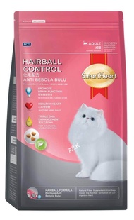 Smart Heart Anti-Hairball Formula Dry Cat Food/Anti Bebola Bulu Makanan Kucing SmartHeart 10kg Bulu gugur Original Packaging/ Repack 1kg