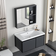 Smart Toilet Wash Combination Washbasin Table Mirror Washbasin Board Space Integrated Aluminum Rock 
