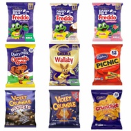 Australian Chocolate Violet Crumble, Cadbury Picnic, Freddo, Caramello Koala, Crunchie