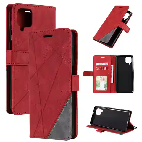 M12 M32 M 13 23 Flip Case Leather Business Wallet Book Coque for Samsung Galaxy M23 Case Samsung M22