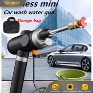 Cordless Electric High Pressure Washer Water Pump Nozzle Gun Portable Washing Machine Car Water Gun Lithium Battery Household Portable Car Washer Tool