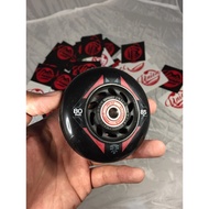 80mm 85a roller skate wheels with ufo spacers