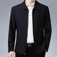 Formal jacket for men Mens korean fashion high Good quality Bomber jacket Double pocket Polo Jacket 
