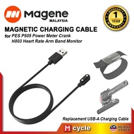 MAGENE P42A Magnetic Charging Cable for PES P505 Power Meter Crank / H803 Heart Rate Arm Band Replac