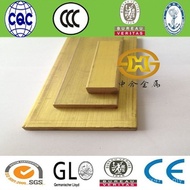 Copper Bar Copper Block H62 Square Bar Copper Plate Bending Flat Bar H59/Solid Brass Row Perforated 